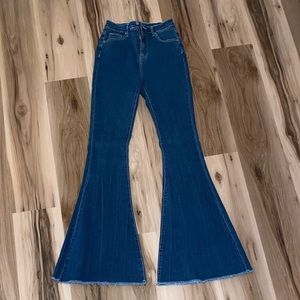 Shein Bootcut Bluejeans